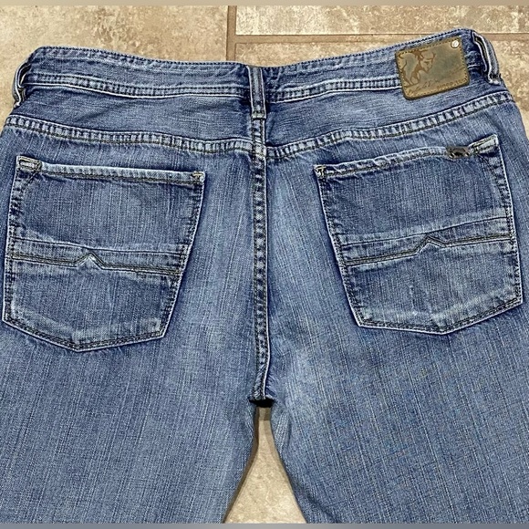 Buffalo David Bitton Ruffer Relaxed Stretch Denim Jeans Men’s Size 34x32 EUC - Picture 5 of 12
